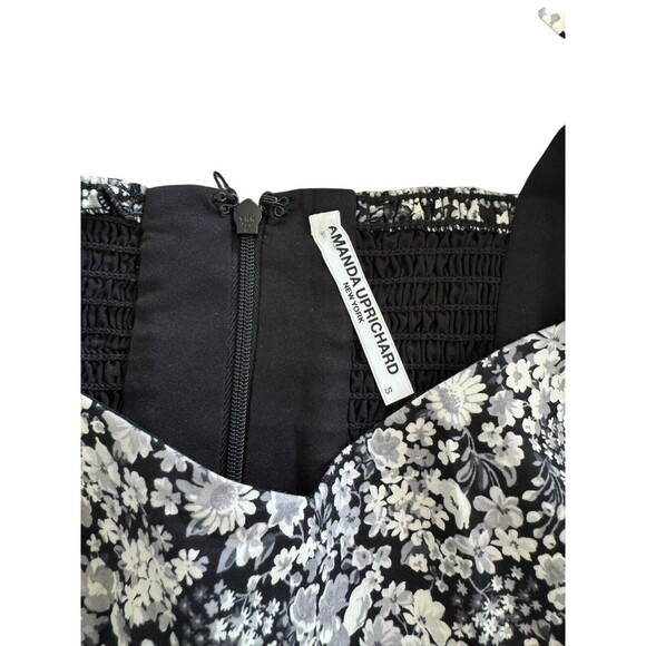 Amanda Uprichard Natasha Top Leola Floral Size S Preppy Peplum Classy Workwear - Picture 6 of 8